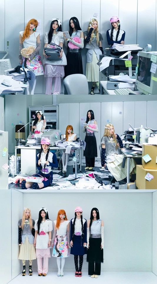 ILLIT NOT CUTE ANYMORE 1st Single Album LITTLE MIMI Ver/Doll+Key Ring+5Card+GIFT - Image 3 of 4