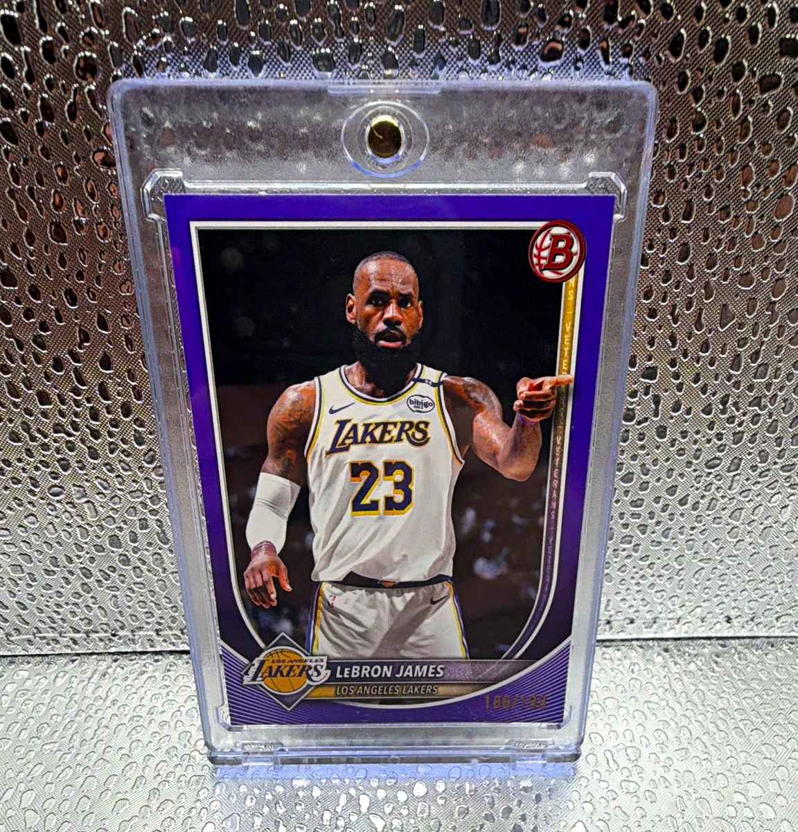 Bowman LeBron James Basketball Sports Trading Card Singles for