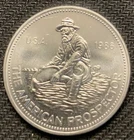 1986 Engelhard Prospector Rounds  1 Troy oz  .999 Fine Silver