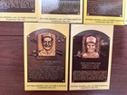 Lot of 27 Baseball Hall of Fame Yellow Plaque Cards — photo 8