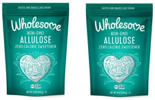 Wholesome Granulated Allulose Sugar Substitute Pack Of 2 Keto Friendly Sweetener