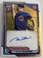 2024 Bowman Chrome Prospect Auto Mason McGwire #CPA-MM Auto Cubs