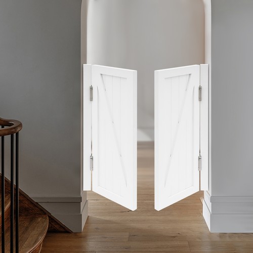 Entrance Partition Doors Partition Doors Solid Wood Leaf Partition Door USA - Picture 44 of 48
