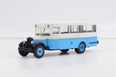 MODIMIO Russian vintage Moscow city bus ZIS-8 1/43 ABS  Truck Pre-built Model