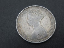 1853 Victoria Silver Florin Two Shillings Nice Condition 2/-