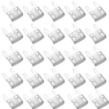 75 Pcs 25Amp Mini Fuse, 25 A Mini Car Blade Automotive Fuses for Vehicle