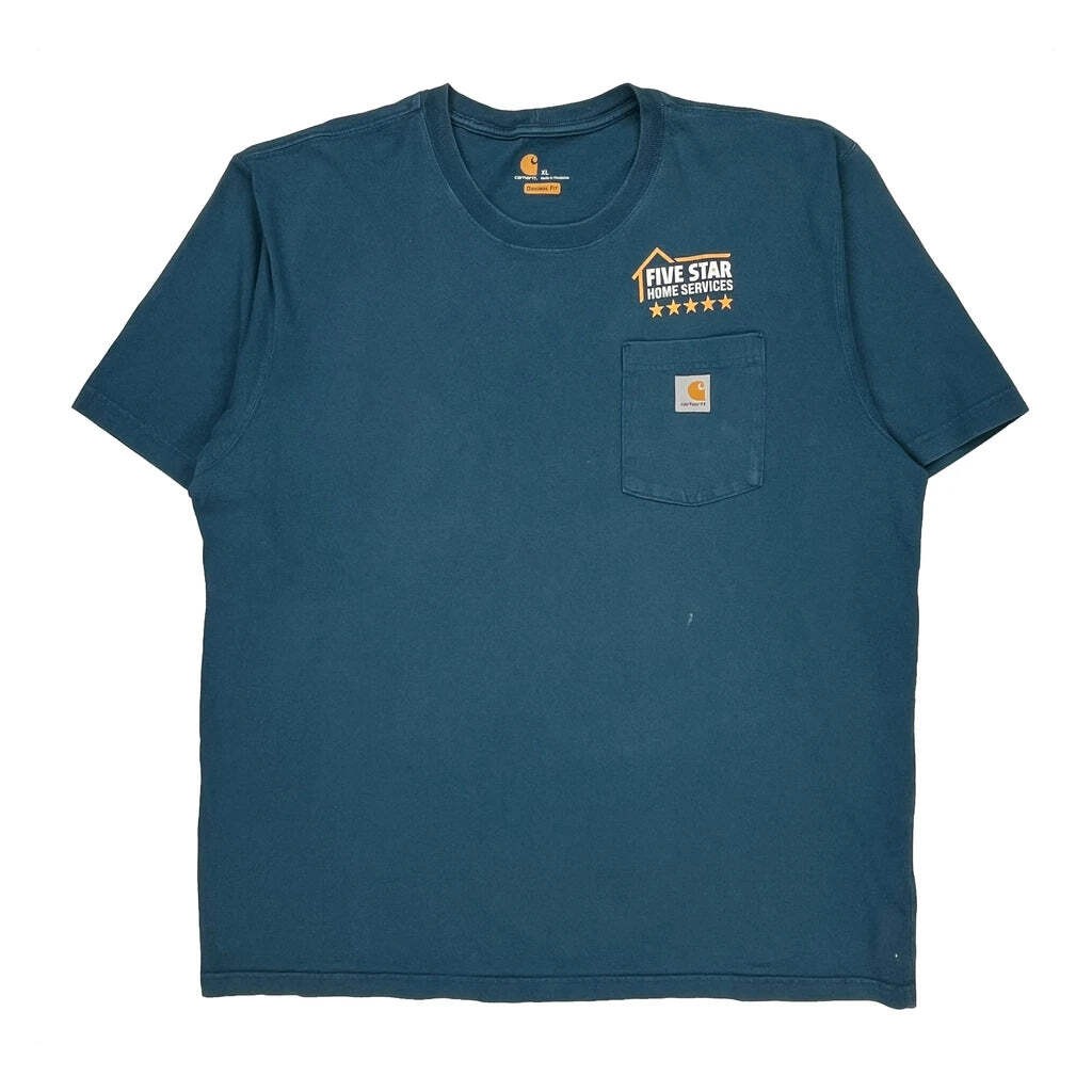 Camiseta Five Star Home Services Carhartt - XL Azul Algodón