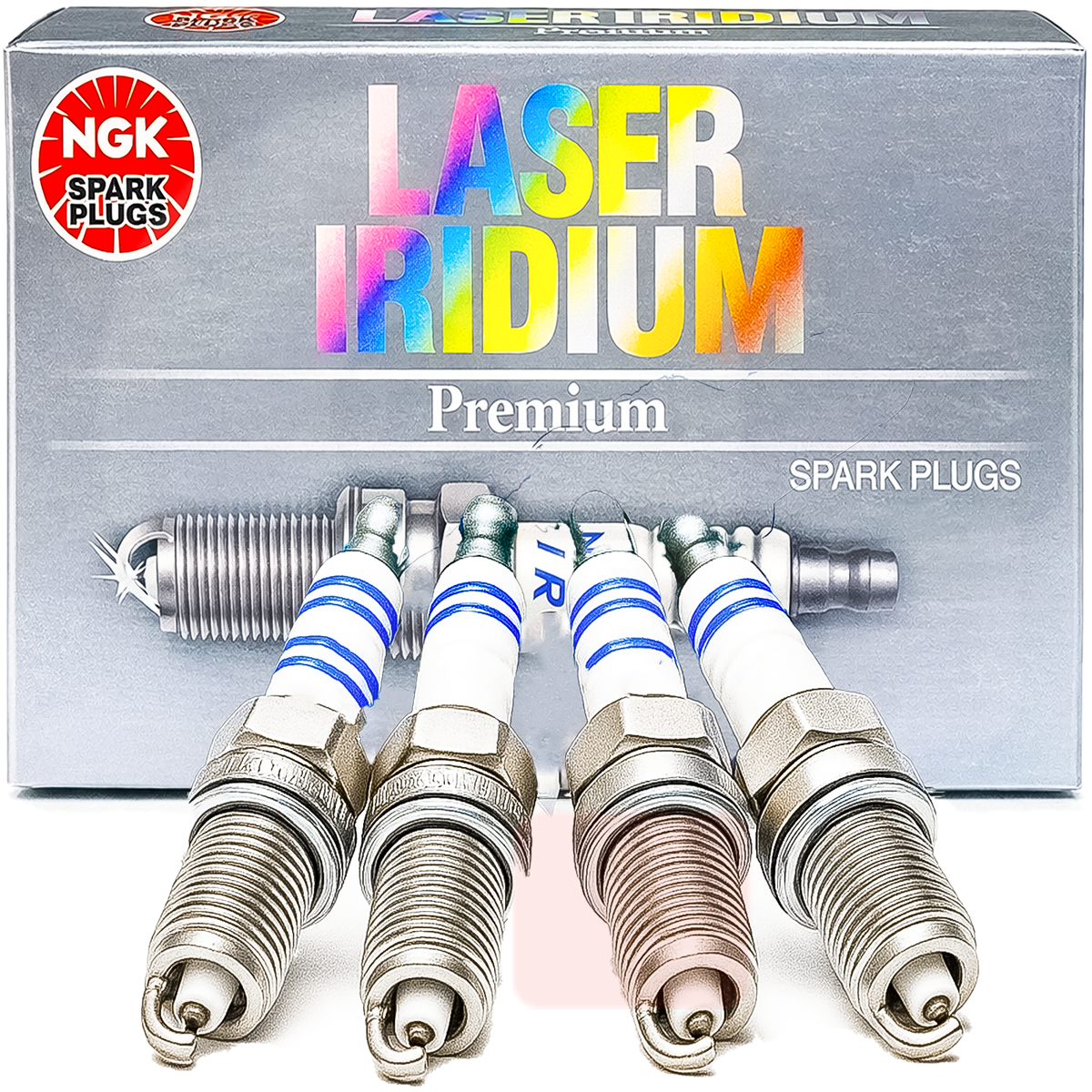 4 Original NGK LASER IRIDIUM Candles Toyota Corolla C-HR Prius