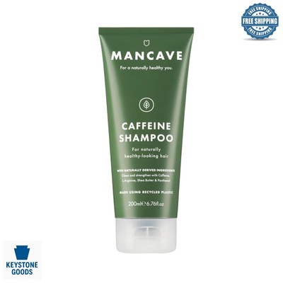 Natural Caffeine Shampoo for Dry Hair, 200ml -  & Sulfate-Free