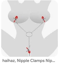 Nipple Clamps & Nipple Suckers, NEW In Sealed Packaging, Non Piercing