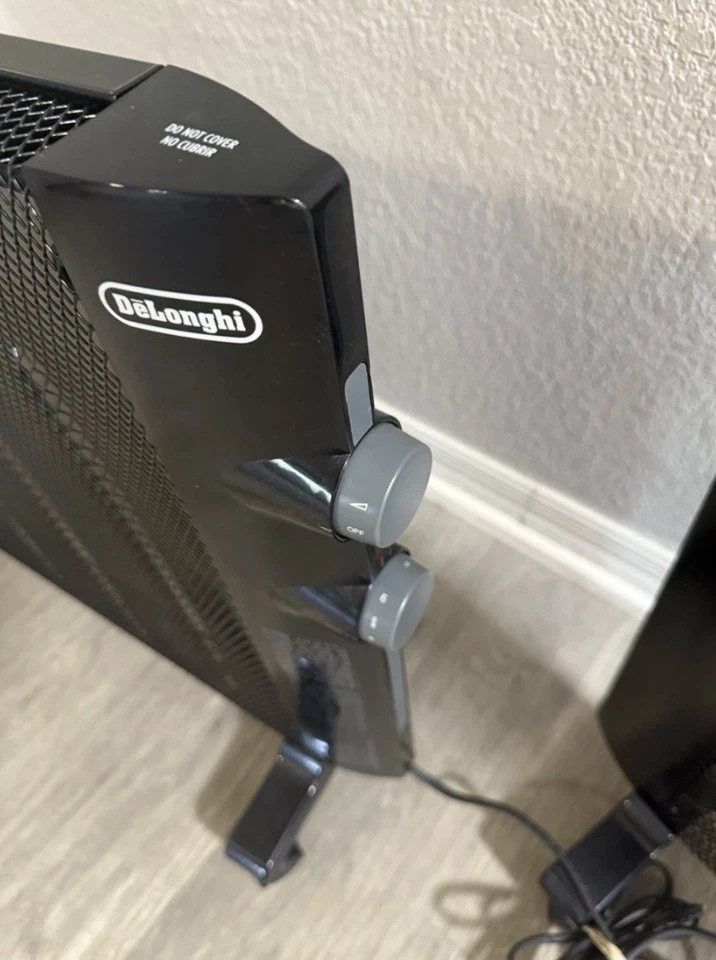 2 De'Longhi  HMP1500 1500W Portable Panel with wheels Heaters Camping. - Image 4 of 4