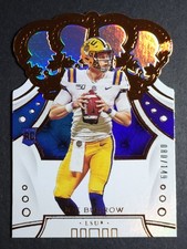2020 PANINI CROWN ROYALE BRONZE #1 JOE BURROW RC SN#/149 BENGALS *NRMT/MINT*