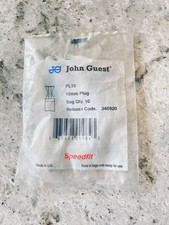 John Guest Speedfit  PL10 end plugs pack of 10 push-fit plug 10mm (Brand New)