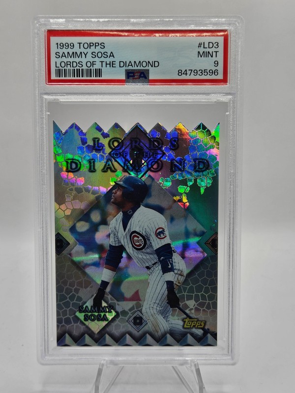 1999 Topps Sammy Sosa Lords of the Diamond #LD3 Cubs PSA 9