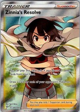 Zinnia's Resolve (Full Art) 203/203 SWSH07: Evolving Skies Holo on eBay