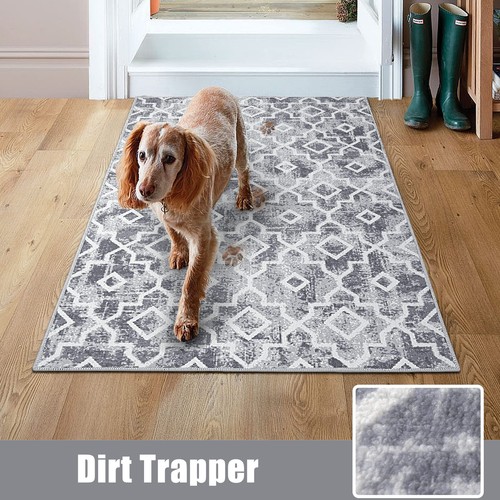 Marokkanische Indoor Türmatte - 3'x5' Indoor Matte für Haustür Eingang Waschbar Nicht... - Bild 4 von 6