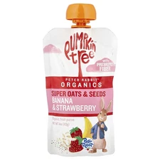 Peter Rabbit™ Organics, Organic Fruit Puree, Super Oats & Seeds, Banana &