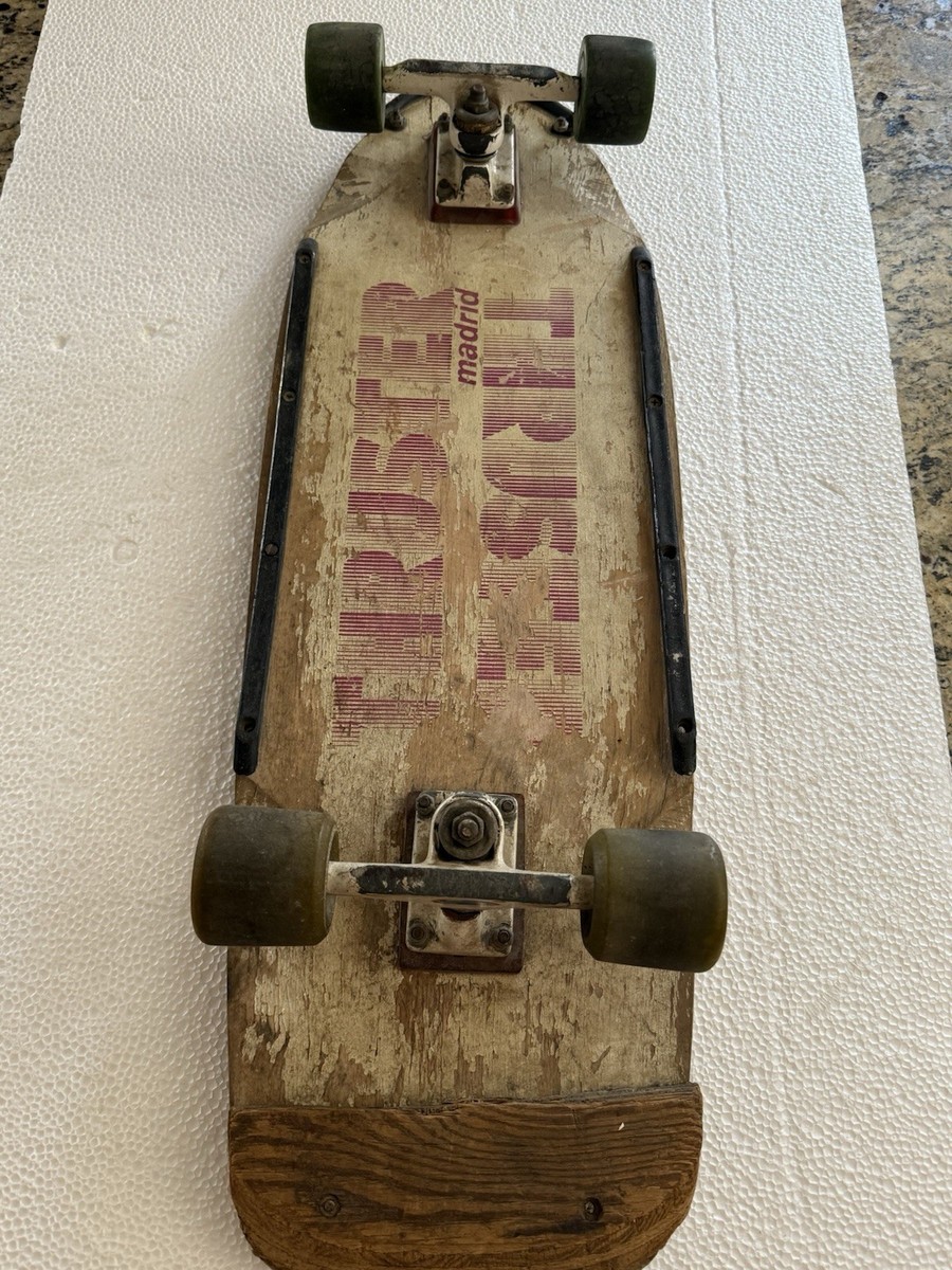 Vintage Madrid 1989's Skateboard Deck W/ Rare ACS 8” 800 Truck | eBay