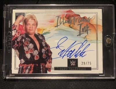 2023 Panini Impeccable WWE - Immortal Ink Greg Valentine #IM - GVL  Autograph#75