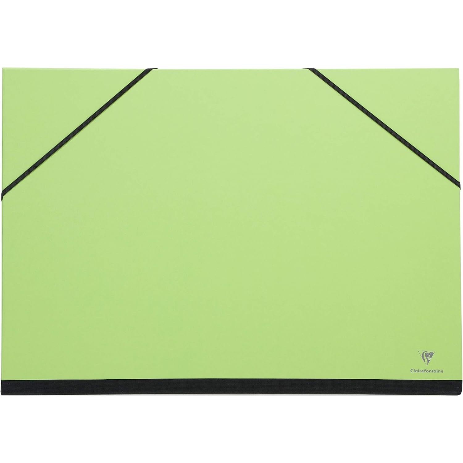 Cartons à dessin 26x33cm Clairefontaine vert lot de 3 pour protéger vos croquis