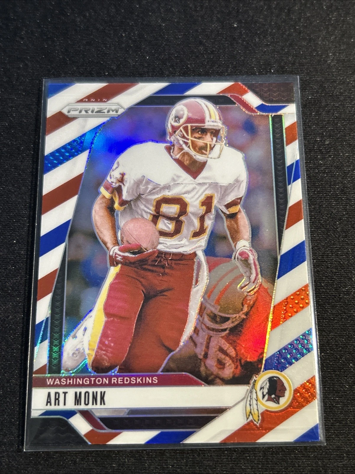 2024 Panini Prizm - Art Monk #294 Red White & Blue Prizm
