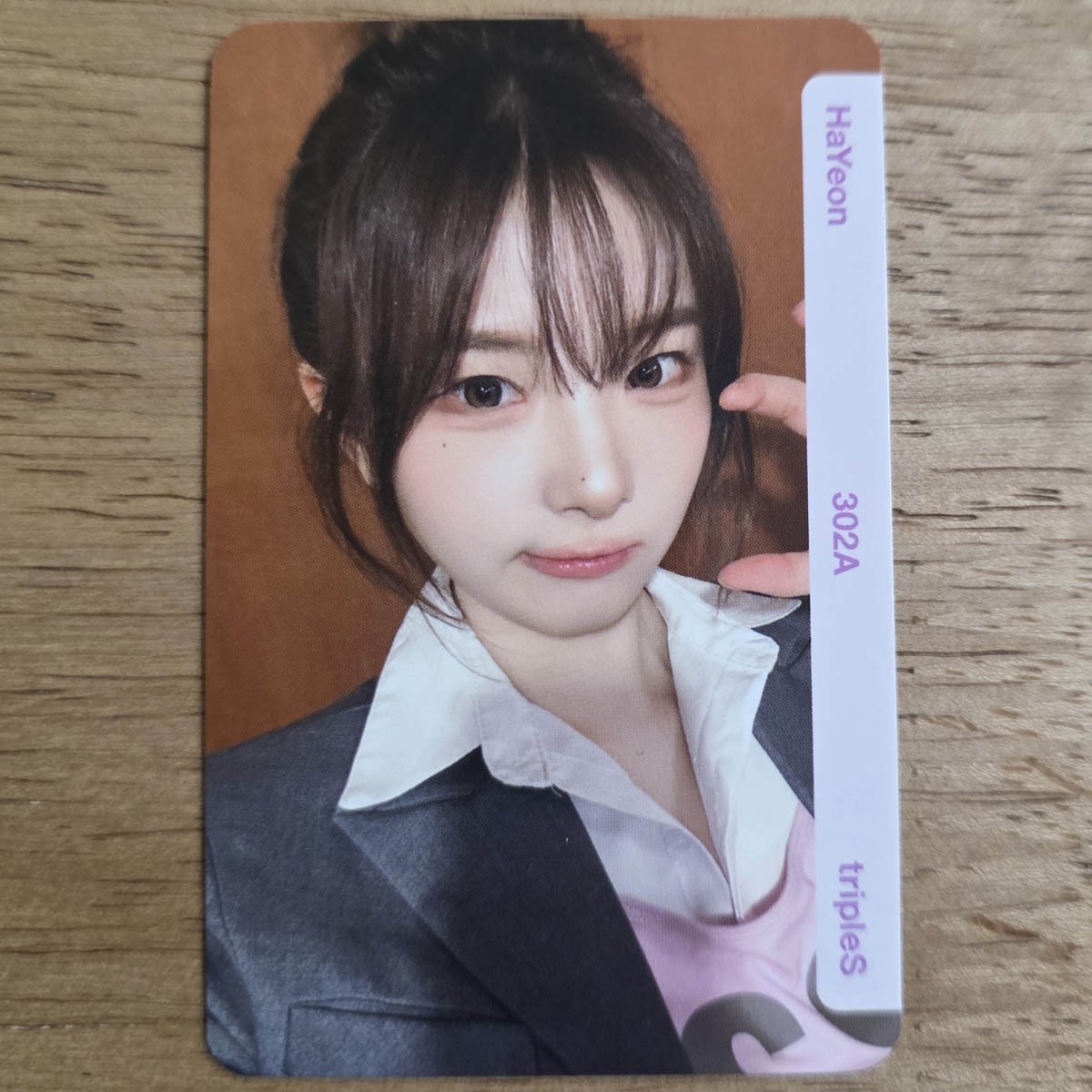 Ha Yeon Photocard 302A TripleS msnz Beyond Beauty DoubleClass