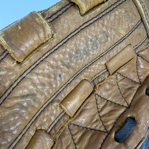 Vintage Wilson Baseball Handschuh Leder Infield Outfield Baseball Mitt - Bild 5 von 6