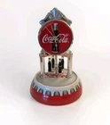 Vintage Collectible Coca Cola Anniversary Clock Pendulum Great Condition, Works!