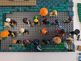 LEGO Ninjago City 70620 - 100% Bricks with 19 Minifigures, and Instructions