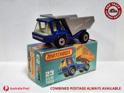 MATCHBOX SUPERFAST 1979-80 MB23 No.23 ATLAS DUMP TRUCK * [L&K] - image 1 of 4