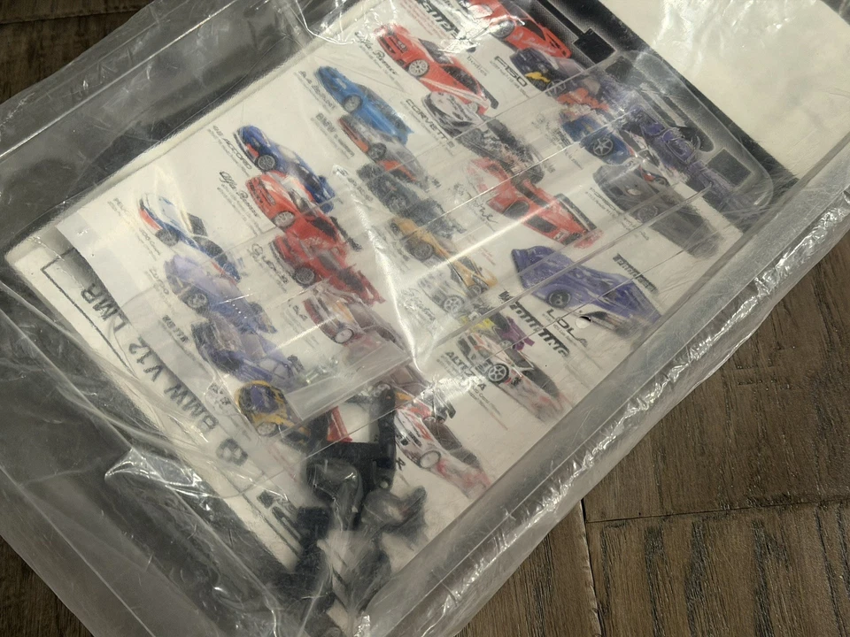 Vintage HPI Super Nitro RS4 7512 BMW V12 LMR COMPLETE Body & Decal Sticker Set. - Image 4 of 4