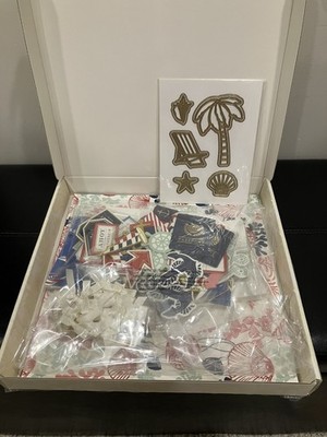 Anna Griffin MEMBERS ONLY MONTHLY  Kit July Seafarers +24 original embellishment