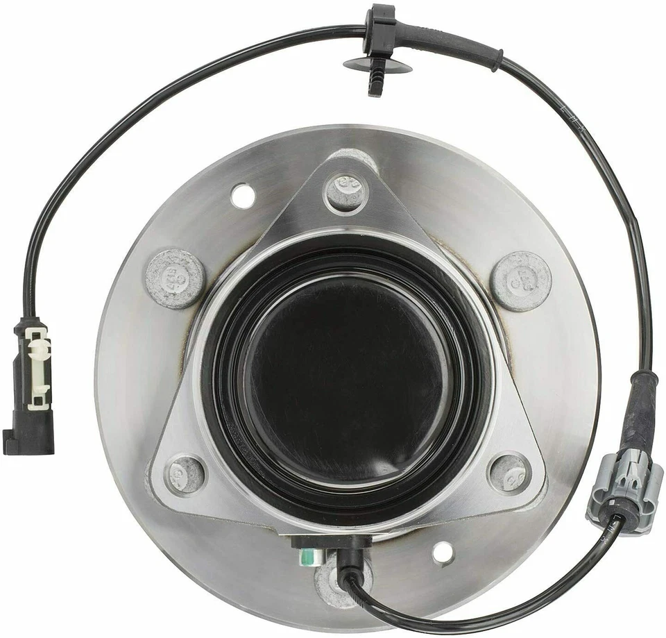 Conjunto de buje de cojinete de rueda delantera MOOG para Silverado Sierra 1500 Tahoe 6 tacos Foto 4 de 4