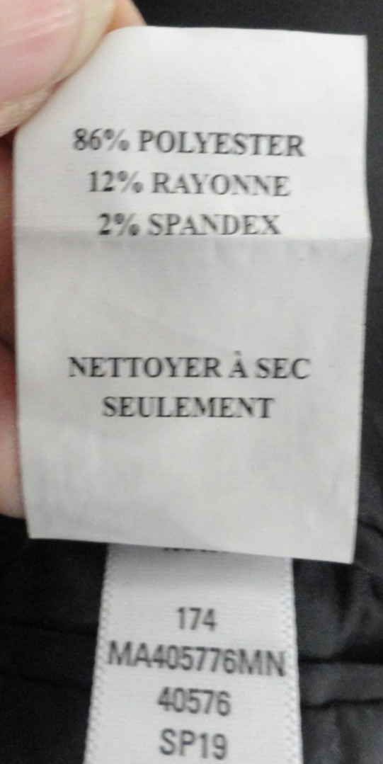 2 BUTTON DESIGNER EUC NORDSTROM RACK POLY BLEND T… - image 18