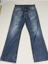 VTG Flypaper Jeans 31x32 Y2K Wide Leg Baggy Skater 90s Grunge Streetwear Denim