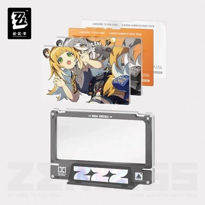 miHoYo Zenless Zone Zero Ju Fufu Cinema Acrylic Stand Frame Card Set Official