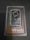 Valcambi Suisse 1oz Silver Bar In Assay Card 999