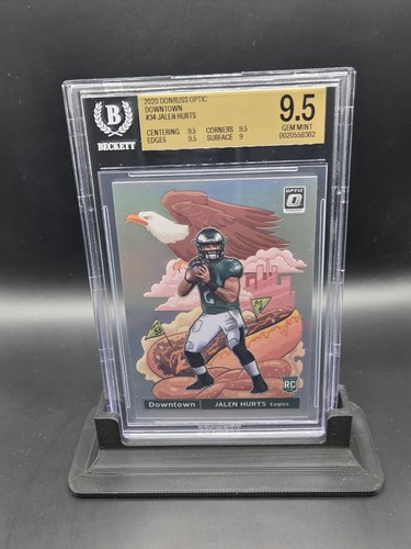 2020 Panini Donruss Optic - Downtown Jalen Hurts #DT-34 (RC) BGS 9.5