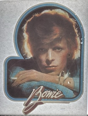 Original Vintage David Bowie Young Americans Iron On Transfer