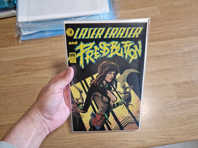 1986 Eclipse Comics - Laser Radierer & Druckknopf #6 - sehr guter (8.0) Zustand
