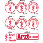 Doctor on duty sticker doctor on duty sticker Dr. car sticker doctor sign