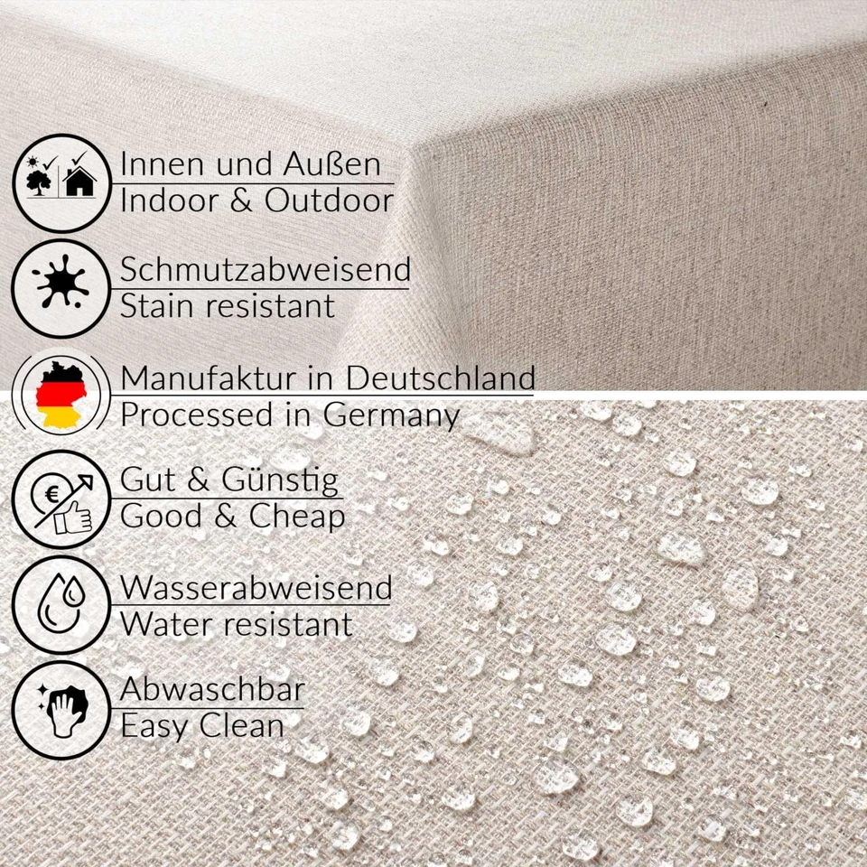 Nappe Textile en Coton Polyester Lavable - Ornement uni - Tissu Jacquard dama... - Photo 4/4