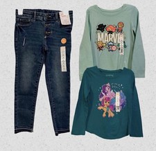 Jumping Beans Jeans My Little Pony Shirt Marvel Shirt Girl Size 5 Back To Schoo