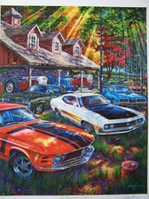 SPOILER CICLONE MERCURIO 53 TRATTORE AGRICOLO FORD TORINO COBRA ART 1970 GT 1971 1969