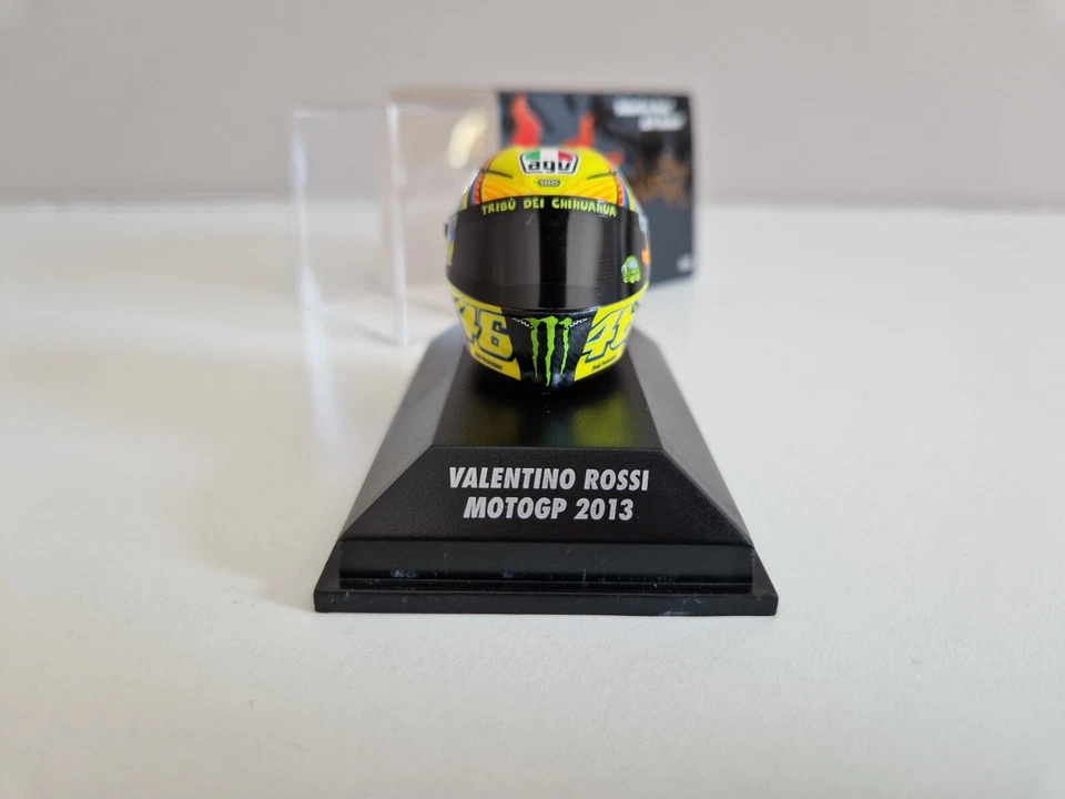 Casque Minichamps 1/8 - V. Rossi - MotoGp 2013 - 398130046 - Photo 2/4