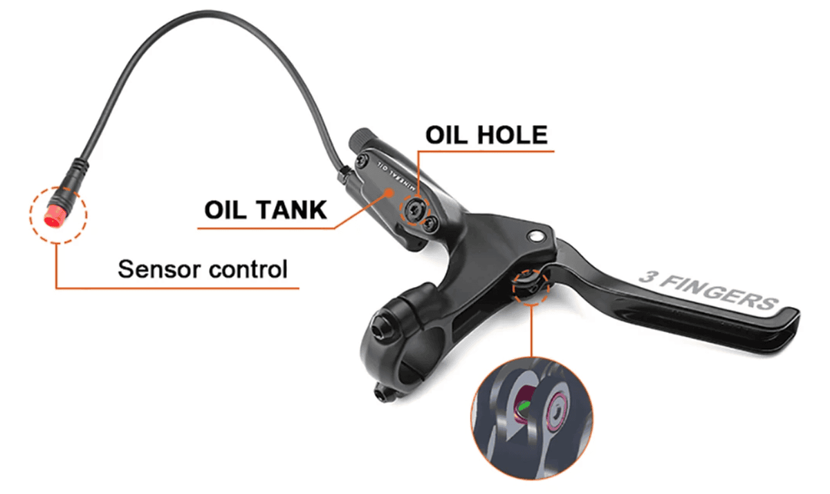 Mechanical Disc Loose Hydraulic Brake Lever Tektro Hydraulic Brake