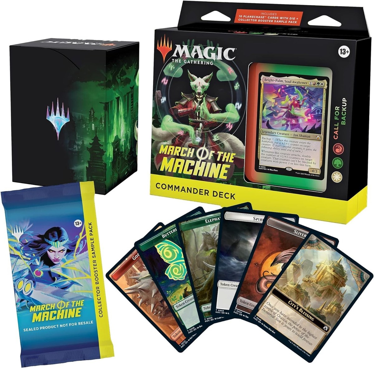 Magic The Gathering March of the Machine Commander Deck - Call for Backup  MTG | eBay
