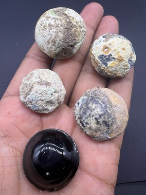 Ancient Rare Old Top Roman Glass With Ground Patina Chess   Pics From North Afg