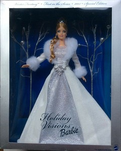 when was the first holiday barbie