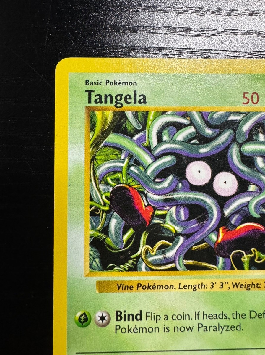 Pokemon Base Set Common Tangela #66 [Shadowless] [Lightly Played]